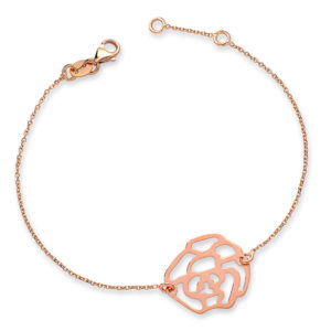BRACCIALE CON ROSELLINA  TRAFORATA  15 MM