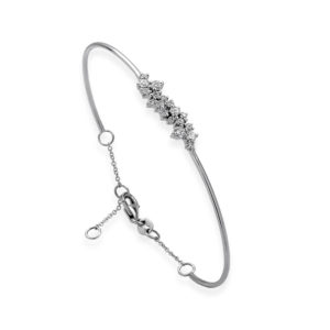 BRACCIALE A SCHIAVA CON CENTRO IN BRILLANTI