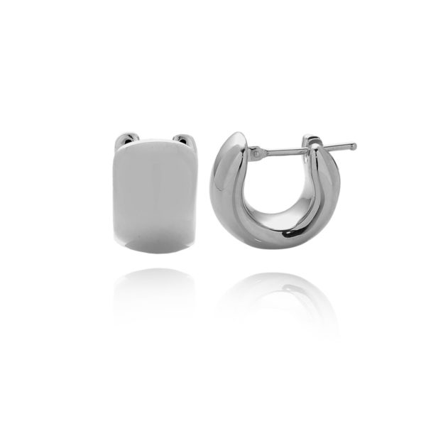 ORECCHINI ELETTROFORMATURA CERCHI 3 CM, TUBO 6 MM - immagine 2